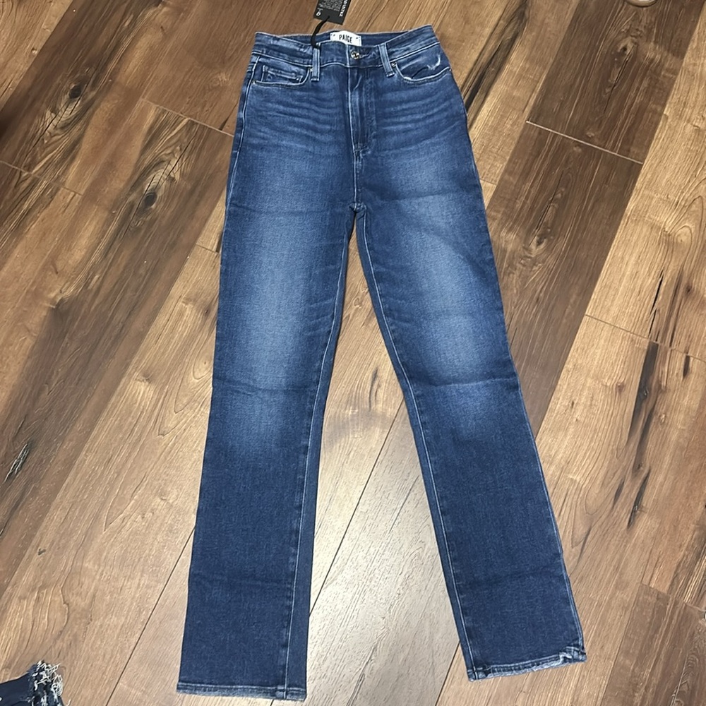 **NEVER WORN** Paige dark blue jean